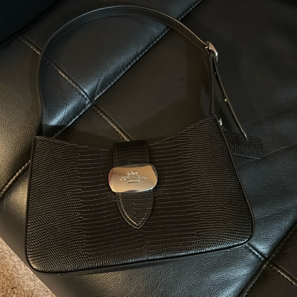 Coach croc Eliza bag